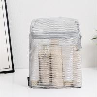 Bolsa de almacenamiento de nailon informal con cremallera, bolsa de malla, bolsas de aseo de mano multiusos para viaje - details 4