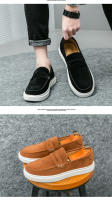 Zapatos de tablero anti-terciopelo de gran tamaño, zapatos de cuero con plataforma de moda. - details 7