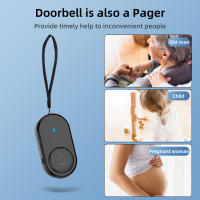 Timbre inalámbrico con 2 receptores enchufables, timbre de puerta impermeable IP65, rango de funcionamiento de hasta 1050 pies/320M, 5 ajustes de volumen L - details 4