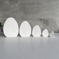 Molde de silicona con forma de huevos de Pascua de dibujos animados, moldes grandes en blanco hechos a mano con forma de huevo, moldes para velas, molde de yeso de hormigón elegante, adorno de Pascua - details 1