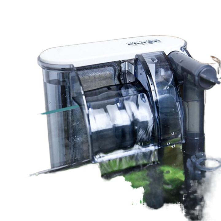 Filtro de acuario delgado de flujo ajustable, tipo cascada, tecnología de mantenimiento limpio, filtros silenciosos para pecera, oxigenación de ahorro de energía