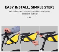 WEST BIKING-bolsa para SILLÍN de bicicleta, resistente al agua, a prueba de golpes, herramientas de ciclismo - details 9