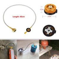 Estufa de exterior, botella plana de GLP de respaldo de propano, adaptador de butano, accesorios de gas para camping - details 6