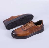 Todos a la venta, zapatos de hombre de moda, informales, con punta redonda, formales, de piel de vaca - details 12