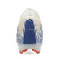 Nuevos zapatos ligeros de punto para niños y niñas, zapatos de fútbol antideslizantes con clavos, zapatos de entrenamiento para deportes al aire libre - details 5