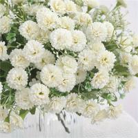 Flores Artificiales de Hortensia 20 Cabezas para Decoraciones de Boda, Hogar, Hotel - details 0