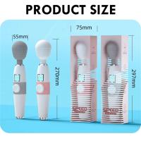 Vibrador Mágico Grande Carga USB Masajeador de Punto G para Mujeres Estimulador de Clítoris - details 6