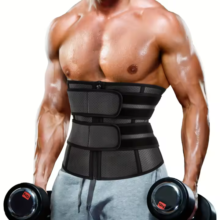 Cinturón Reductor De Cintura Para Hombres, Controlador Abdominal, Moldeador Corporal, Faja Reductora, cinturones De Cintura - 1