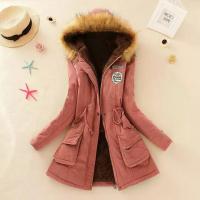 Chaqueta de algodón acolchada para mujer, abrigo informal ajustado con capucha, Parkas acolchadas, abrigo cálido, otoño e invierno, nové de 2025 - details 8
