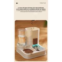 Alimentador automático para gatos, dispensador de agua, bebedero para perros y gatos, tazón de alimentación de acero inoxidable, botella para beber, cuencos, suministros para mascotas - details 2