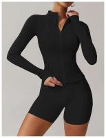 Conjunto de Yoga para Mujeres Ouwu Ropa de Entrenamiento de Manga Larga - details 21