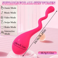Vibrador de 10 fuertes Vibrador inalámbrico Bluetooth Control de aplicación Vibrador Huevo de amor Estimulador de clítoris Masajeador de punto G Juguetes sexuales para mujeres Adultos Juguetes Bragas vibratorias Juguetes sexuales - details 13
