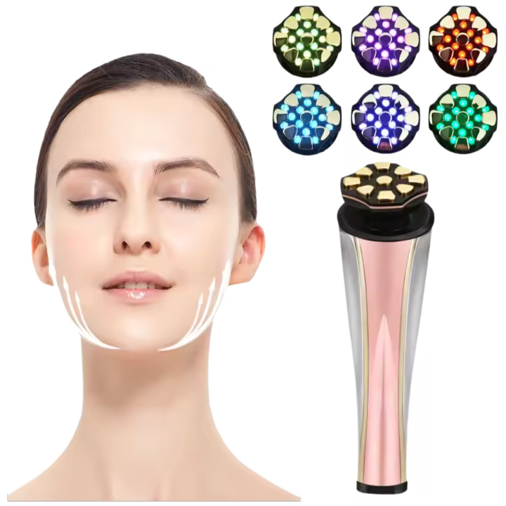 Equipo de belleza RF Facial EMS MU Pulse LED, tratamiento para blanqueamiento de la piel y eliminación de arrugas - 1