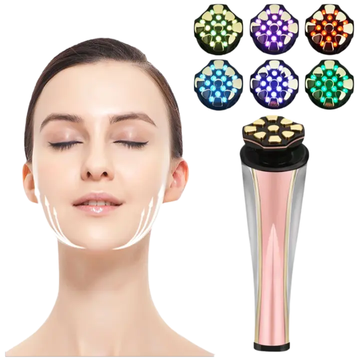 Equipo de belleza RF Facial EMS MU Pulse LED, tratamiento para blanqueamiento de la piel y eliminación de arrugas - 1