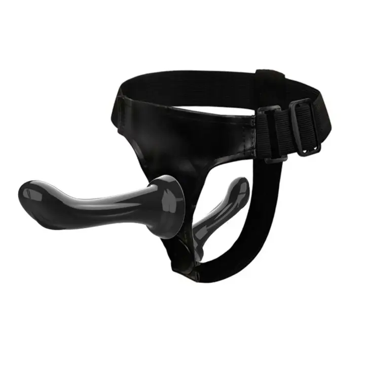 Leten-vibradores consoladores dobles, arnés Bondage con correa en juguetes para mujeres, productos para lesbianas y adultos, tiendas sexuales con correa - 1