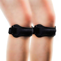 Correa para la rodilla para hombre y mujer, soporte para el dolor de la rótula, tendón, rodillera, corredor, puente, Tendonitis, senderismo, 1 par - details 3