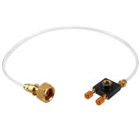 Adaptador de acoplamiento de cilindro de gas plano de propano de repuesto para estufa de camping al aire libre, inflado con válvula de alivio de presión - details 3