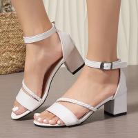 Sandalias de Mujer de Lujo con Tacón Alto Moda 2025 con Estilo Mezclado - details 1