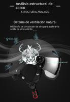 Casco esqui hombre mujer patinete Deportes Equipo Protector - details 4