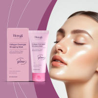 Mascarilla facial reafirmante hidratante profunda exfoliante suave de colágeno - details 1