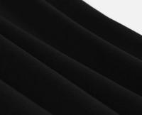 2024 nuevo Retro de manga corta de malla de contraste elegante ral bordado Swing Vintage mujeres corbata cuello bolsillo lateral vestido de verano - details 8