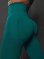 Leggings Deportivos Sin Costuras de Cintura Alta Ideal para Gimnasio, Yoga, Carreras - details 11