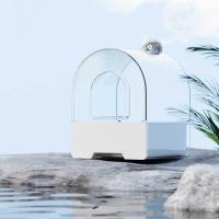 Bañera colgante transparente para loros, diseño de cajón montado en la pared, jaula de baño para pájaros, caja de ducha desmontable a prueba de salpicaduras para pájaros, cacatúa - details 2