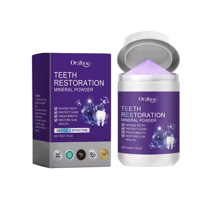 El cepillo de dientes morado proporciona una limpieza suave para los dientes, protege las encías y refresca el aliento. - 1