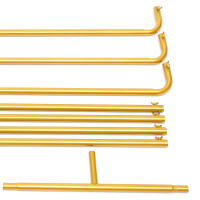Arco de Globo para Decoración de Bodas y Eventos en Jardín al Aire Libre y Interior Metal con Diseño de Arco Cuadrado 6.5x3.4ft - details 2