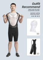 Pantalones Cortos de Ciclismo para Hombres y Mujeres ROCKBROS con Cojín 3D Almohadilla Montaña Bike Transpirabilidad Elástica Secado Rápido Slim Estilo Deporte y Aventura Material Poliéster Cintura Alta - details 5