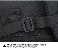 Mochila Táctica Impermeable de 50L Diseño Sólido de Nylon Ideal para Senderismo, Camping, Deportes de Aire Libre y Actividades al Aire Libre - details 20