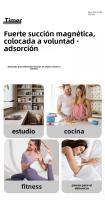 Mini Temporizador de Cocina Digital Cronómetro de Cuenta Trasera Electrónico Material de Plástico - details 4