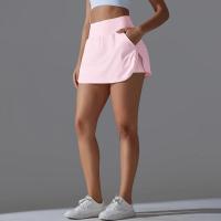 Faldas de tenis 2 en 1 para mujer, pantalones cortos de cintura alta de secado rápido, Fitness, correr, Golf, bádminton, falda antiexposición, ropa deportiva para gimnasio - details 34