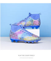 Las zapatillas de fútbol transpirables de caña alta para hombre y mujer son antideslizantes y resistentes al desgaste. - details 27