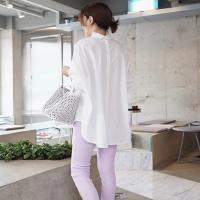 Blusa holgada de chifón para mujer, camisa elegante de manga larga, color blanco, Estilo Vintage, para verano y primavera - details 3