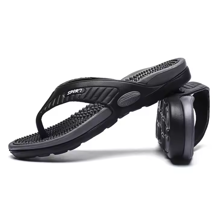 Nuevas llegadas de primavera/otoño 2025 sandalias de playa para hombre tallas grandes zapatillas casuales al aire libre - 1
