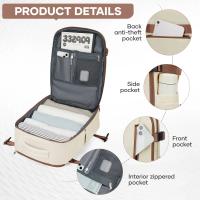 Mochila de viaje personalizada para mujer Bolso de cabina Ryanair 40x20x25 Equipaje de mano Easyjet - details 3