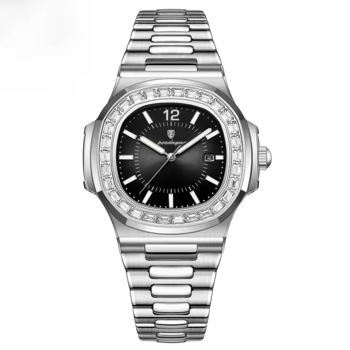 Reloj de lujo para hombre de marca suiza nuevo reloj de cuarzo de moda ultrafino - 1