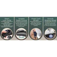 Limpiador 28 Accesorios Hogar, Potente Trapeador a Vapor Multiusos de 1800W con Tanque de 1,5 L para Limpieza de Pisos, Servicio Pesado sin Químicos - details 9