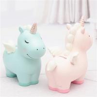 Hucha de Unicornio de Resina Decoración de Escritorio para Habitación de Niños - details 1