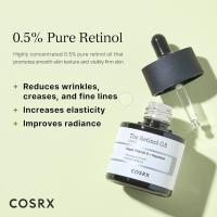 COSRX Retinol 0.5 Oil, suero antienvejecimiento con tratamiento retinoide al 0,5% para el rostro, reduce las arrugas, las líneas finas y los signos de envejecimiento, cuidado suave de la piel para día y noche, no probado en animales, cuidado de la piel co - details 2
