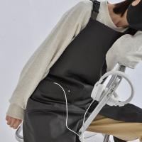 Delantal impermeable de estilo japonés coreano para uso doméstico con bolsillos, delantal de cocina de Color sólido, delantal sin mangas ajustable Simple para adultos - details 8