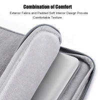 Bolsa para ordenador portátil de 13,3, 15,6 y 14 pulgadas, funda impermeable para portátil, funda para Macbook Air Pro 13 16 15, bolso para ordenador Lenovo, maletín - details 1