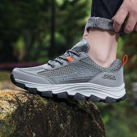 Zapatos de senderismo de escalada para hombre y mujer, zapatillas de deporte resistentes al agua, ligeras, transpirables, antideslizantes para exteriores, Trekking, Trail Running, Camping - details 20