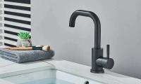 Grifo de lavabo de acero inoxidable 304, mezclador de lavado en frío y caliente, grúa con rotación de 360 ​​grados, grifos de fregadero, grifo de Palanca única para Baño - details 2
