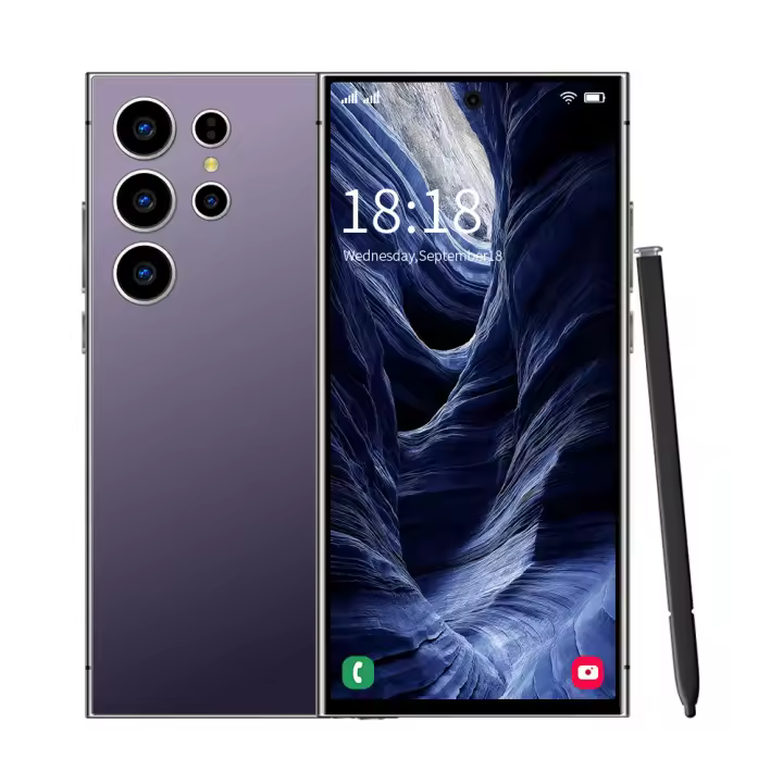 Teléfono móvil S26 Ultra 5G Dual SIM, teléfono celular popular de 16GB+1TB, versión global, teléfono celular original, smartphone de 7800mAh con desbloqueo facial - 1