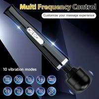 Masajeador corporal Big Av, potente varita mágica de mano de 10 velocidades, vibrador, estimulador de clítoris y punto G, Juguetes sexuales eróticos para adultos para mujer - details 11