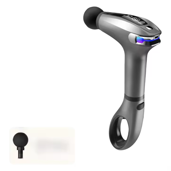 Pistola de masaje Masajeador de tejido profundo Percusión vibratoria Relaja los músculos corporales, 100% nuevo - 1