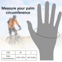 Guantes de Ciclismo para Hombres y Mujeres Guantes de Bicicleta de Medio Dedo para Ciclismo en Pista y Montaña Antideslizantes Absorbentes de Choques para Deportes y Aire Libre - details 0