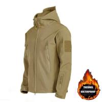 Chaqueta de Vellón Suave de Invierno-Otoño para Hombres A Prueba de Viento, Ligera, Ideal para Acampar, Senderismo, Escalada, Caza, Pesca - details 22